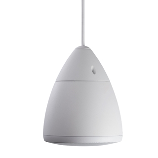 Bild von DL-H20-100/Tplus-EN54 ws | Hemi-Kugel-Lautsprecher, 2-Wege-System, Bassreflex, 20 Watt, 100mm/4", weiss, wetterfest IP65, Zertifizierung gemäss EN 54-24