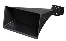 Bild von TH100-EN54 sw | wetterfester Grenzflächentunnelhorn Druckkammerlautsprecher, 100 Watt, IP66, Zertifizierung gemäss EN 54-24, schwarz