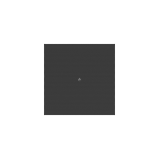 Bild von FC-4SG-B | Randlose quadratische Gitterabdeckung zu FC-4T(LP), schwarz