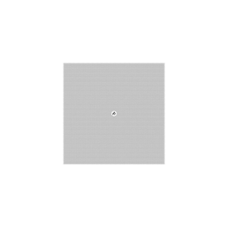 Bild von FC-4SG-W | Randlose quadratische Gitterabdeckung zu FC-4T(LP), weiss