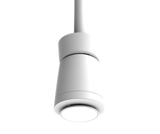 Bild von SHS-3T2-W | 2-Weg versteckter Multifunktionslautsprecher 8 W | 100 V, weiss