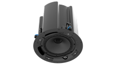 Bild von FC-8T | IsoFlare™ 8" Premium Low Profile Coax Deckenlautsprecher wetterfest IP44 mit 60 W | 100 V / 8 Ohm, weiss