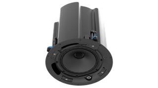 Bild von FC-8T | IsoFlare™ 8" Premium Low Profile Coax Deckenlautsprecher wetterfest IP44 mit 60 W | 100 V / 8 Ohm, weiss