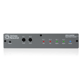 Bild von DPA-102PM | 2x 100 Watt/4 Ohm Netzwerk Verstärker mit DSP