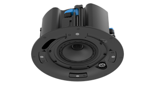 Bild von FC-4TLP | IsoFlare™ 4" Premium Low Profile Coax Deckenlautsprecher wetterfest IP44 mit 30 W | 100 V / 8 Ohm, weiss
