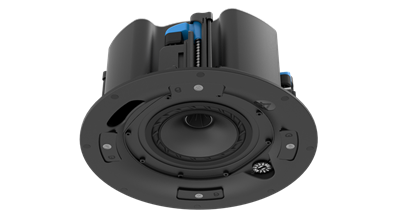 Bild von FC-4TLP | IsoFlare™ 4" Premium Low Profile Coax Deckenlautsprecher wetterfest IP44 mit 30 W | 100 V / 8 Ohm, weiss