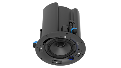 Bild von FC-6D | IsoFlare™ 6" Premium Coax Deckenlautsprecher wetterfest IP44 mit 2x 30W Dante PoE+/++ | 8 Ohm Out, weiss