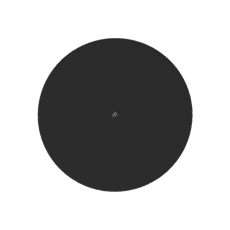 Bild von FC-6RG-B | Randlose runde Gitterabdeckung zu FC-6T, schwarz