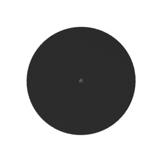 Bild von FC-6RG-B | Randlose runde Gitterabdeckung zu FC-6T, schwarz