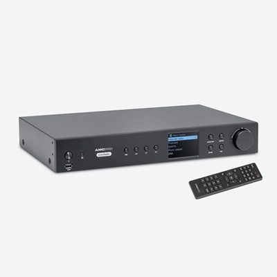 Bild von Live Radio Stream | Internetradio (LAN/WiFi) mit Spotify connect Streaming, Bluetooth, USB, FM/DAB+, Podcasts player