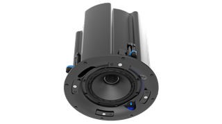 Bild von FC-8D | IsoFlare™ 8" Premium Coax Deckenlautsprecher wetterfest IP44 mit 2x 30W Dante PoE+/++ | 8 Ohm Out, weiss