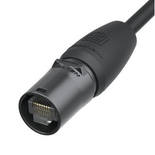 Bild von NE8MX-B-TOP | etherCON TOP Kabelsteckergehäuse für nicht konfektionierte RJ45-Kabel, schwarz