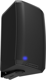 Bild von FS-6D-B | IsoFlare™ 6" Premium Aufbaulautsprecher wetterfest IP55 mit 2x 30W Dante PoE+/++ | 8 Ohm Out, schwarz