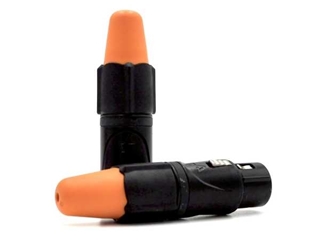 Bild von NXT-BO-3 | EnovaNxt Kabeltülle orange für XLR-Steckverbinder