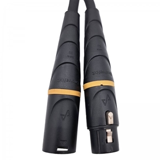 Bild von NXT-M2-XLFM-3 | 3m XLR female auf XLR male Mikrofonkabel 110 Ohm AES/EBU Digital mit gold Kontakten