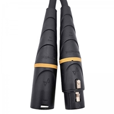 Bild von NXT-M2-XLFM-20 | 20m XLR female auf XLR male Mikrofonkabel 110 Ohm AES/EBU Digital mit gold Kontakten