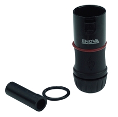 Bild von RJ28MB-C5 | RJ45 Kabelsteckerschutz schwarzes Metallgehäuse