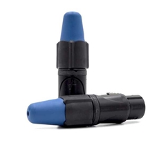 Bild von NXT-BO-6 | EnovaNxt Kabeltülle blau für XLR-Steckverbinder