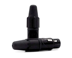 Bild von NXT-BO-0 | EnovaNxt Kabeltülle schwarz für XLR-Steckverbinder