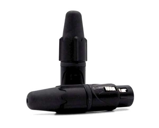 Bild von NXT-BO-0 | EnovaNxt Kabeltülle schwarz für XLR-Steckverbinder