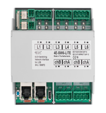 Bild von 4E-SW6-LITE | LOOPDRIVE Remote Controllerd Zone Extender Module for additional 6-LDB-sub-zones, dual source path A&B EN54-16