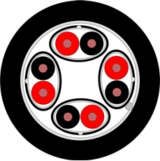 Bild von AUDIOF4P2022PVC | Audioflex 4 Paar 2x0.22qmm PVC