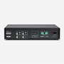 Bild von iAC2X240DSP D | Power Installation Amplifier 2x 240W/4 Ohm & 100V with DSP, RS232 control and Dante input