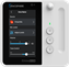 Bild von C-T4BT | 4.3" Touchbedienung mit Volume Slider, 2 Tasten, Bluetooth Remote Audioeingang und Bewegungssensor, weiss