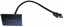 Bild von proFLF HDMI HDMI FF sw | proFLF® mit HDMI Kabelpeitsche f/f; schwarz