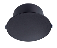 Bild von DL-SE06-165/T-EN54 sw | Deckeneinbaulautsprecher randlos, 6 Watt, 165mm/6.5", Zertifizierung gemäss EN 54-24, schwarz
