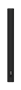 Bild von ALA15TAW-B | 15x 3"/77mm & 4x 0.75" 2-Weg Designlinienstrahler EN54-24 mit 60 W | 100V / 250 W | 6 Ohm, IP33C, schwarz
