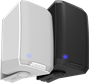 Bild von FS-4D-B | IsoFlare™ 4" Premium Aufbaulautsprecher wetterfest IP55 mit 2x 30W Dante PoE+/++ | 8 Ohm Out, schwarz