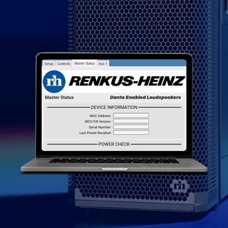 Bild von Renkus-Heinz 3rd-Party | 3rd-Party Plugins for Renkus-Heinz Dante Loudspeaker