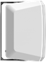 Bild von FS-4D-W | IsoFlare™ 4" Premium Aufbaulautsprecher wetterfest IP55 mit 2x 30W Dante PoE+/++ | 8 Ohm Out, weiss