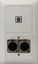 Bild von proDT BI/2XI UP ws | Unterputzanschluss proDT® mit Bluetooth Input und 2x XLR Input female auf Dante, EDIZIOdue, weiss