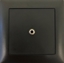 Bild von proDT 3.5O UP sw | Unterputzanschluss proDT® mit 3.5mm Klinkenbuchse Output von Dante, EDIZIOdue, schwarz