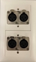 Bild von proDT 4XI UP ws | Unterputzanschluss proDT® mit 4x XLR Input female auf Dante, EDIZIOdue, weiss