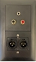 Bild von proDT CI/3.5O/2XO UP sw | Unterputzanschluss proDT® mit 2x Cinch Input und 3.5mm Klinkenbuchse, 2x XLR Output male auf/von Dante, EDIZIOdue, schwarz