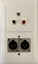 Bild von proDT CI/3.5O/2XO UP ws | Unterputzanschluss proDT® mit 2x Cinch Input und 3.5mm Klinkenbuchse, 2x XLR Output male auf/von Dante, EDIZIOdue, weiss