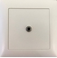 Bild von proUP 3.5 Edue ws | Unterputzanschluss mit 3.5mm Klinkenbuchse lötbar EDIZIOdue, weiss