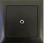 Bild von proDT 3.5I UP sw | Unterputzanschluss proDT® mit 3.5mm Klinkenbuchse Input auf Dante, EDIZIOdue, schwarz