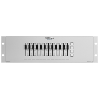 Bild von ARVIGOnano 3 R12 AtlasIED | 19" non-motorized control unit with 12 Fader and 4 Buttons, PoE for AtlasIED Atmosphere™