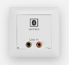 Bild von BTone 2 Edue Dante I | Bluetooth Audio Modul und Cinch In EDIZIOdue mit Dante, weiss