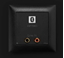 Bild von BTone 2 Edue Dante I sw | Bluetooth Audio Modul und Cinch In EDIZIOdue mit Dante, schwarz