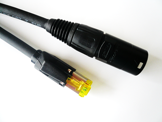 Bild von DATAF_RJE | _m 10 Gigabit Dataflex CAT7 S/FTP Patch PUR konfektioniert mit 1x RJ45 CAT6A / 1x RJ45 Kabelsteckerschutz (etherCON) und TM31 CAT6A