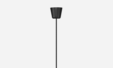 Bild von SP10ENPMKB | mounting kit for SP10EN from ceiling, black