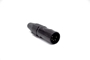 Bild von NXT5MA | XLR Kabelstecker männchen 5-polig Gold, PureCoreNxt schwarzes Metallgehäuse, schwarze Kabeltülle