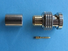 Bild von BNC13 | UHD BNC Kabelstecker 75 Ohm, 6 GHz (12G) für Kabel HD707597FRNC