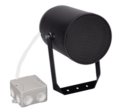 Bild von DA-P20-130/T-EN54 sw | Soundprojektor, 20 Watt, 130mm/5", IP66, ABS, Zertifizierung gemäss EN 54-24, schwarz