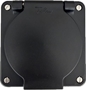 Bild von proDT 2XI UP IP sw | Unterputzanschluss proDT® mit 2x XLR Input female auf Dante, EDIZIOdue IP21, schwarz